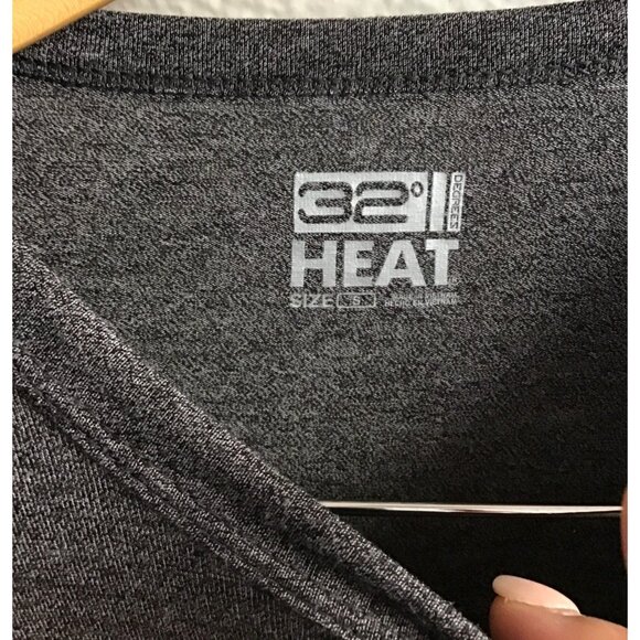 32 DEGREES HEAT- WARM LONG SLEEVE CREW- NECK SHIRT SIZE SMALL - Picture 3 of 7